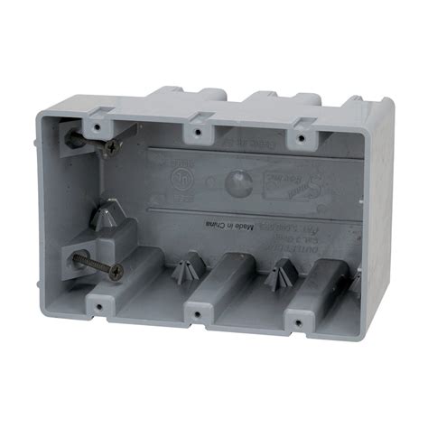 electrical romex box|3 romex single outlet box.